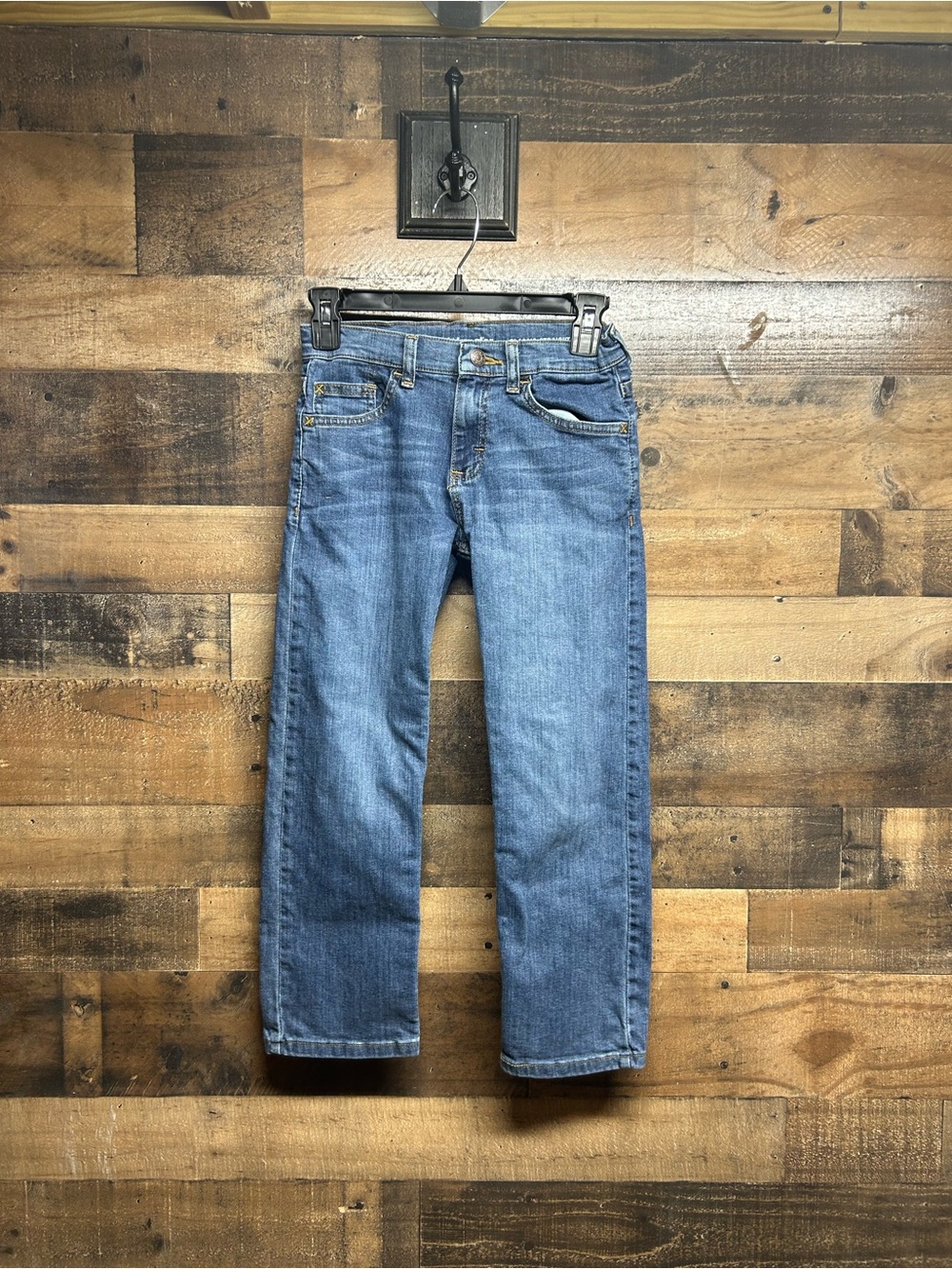 Wrangler Blue Kids' Straight-Leg Jeans